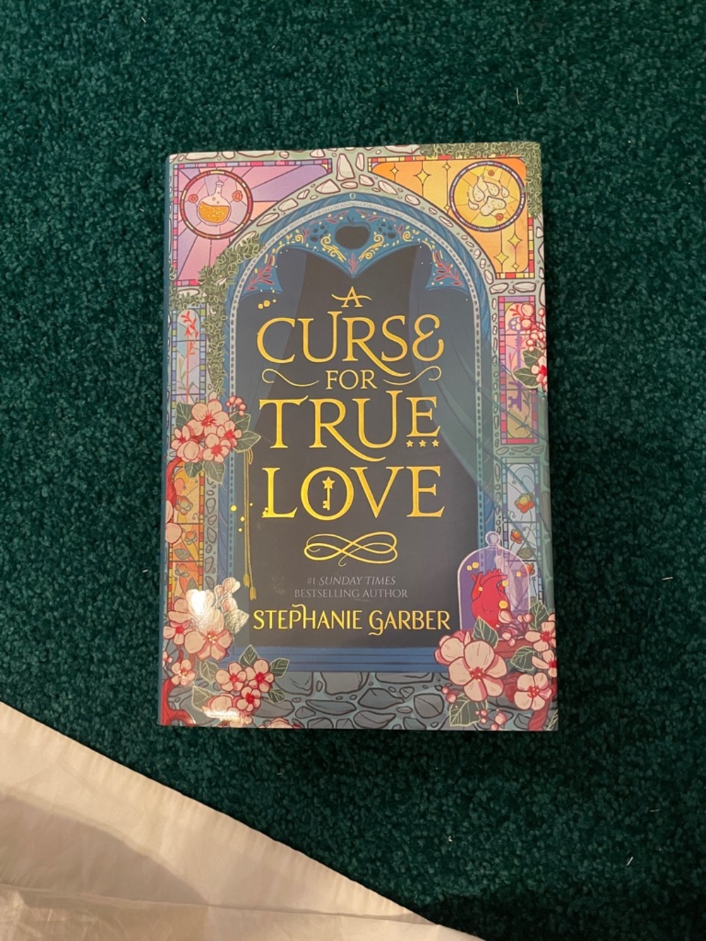 A Curse for True Love Hardcover UK Hidden Cover Edition